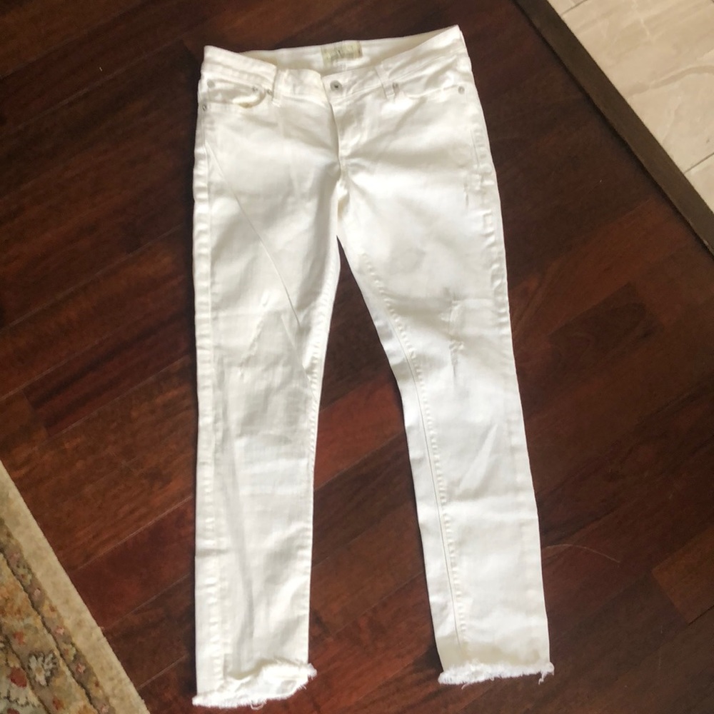 White lucky brand jeans